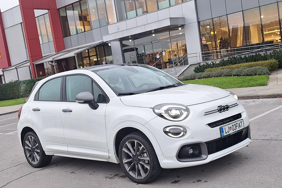 Test: Fiat 500X Sport Cabrio 1.5 GSE MHEV DCT7- Po modri tabletki še eliksir mladosti