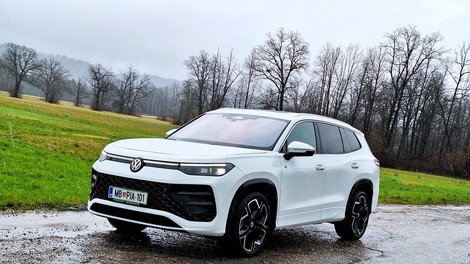 Novo pri nas: Volkswagen Tayron – Hlastanje za prostorom