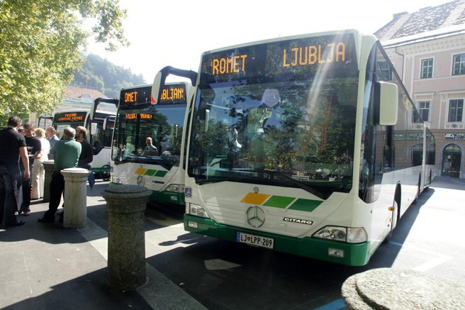 LPP Ljubljana avtobus center središče