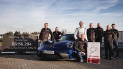 Porsche je postavil rekord na "zelenem peklu" za avtomobile z ročnim menjalnikom
