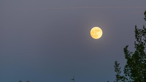 Pozor, danes je polna luna, ki ima tudi na promet močan vpliv. Preverite, kakšen ...