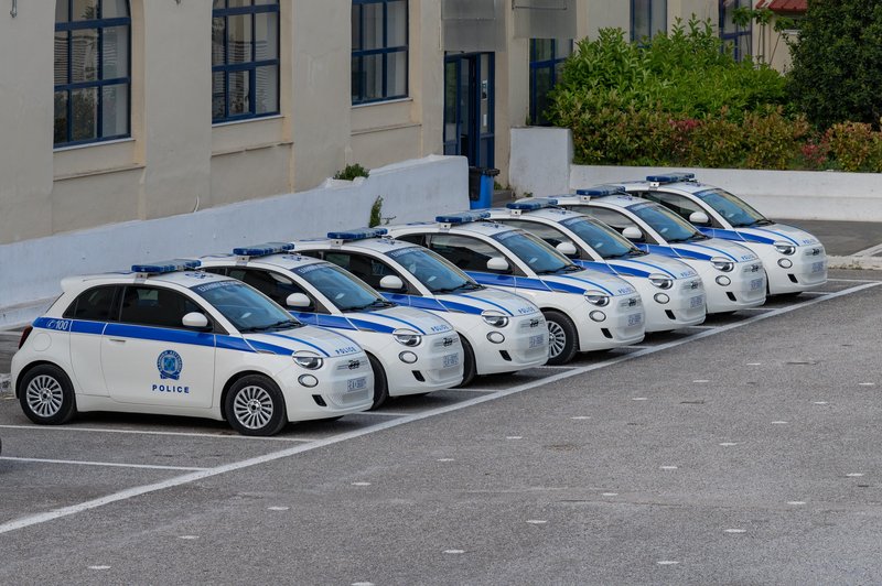 Grška policija - Fiat 500e