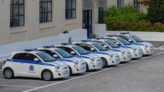 Grška policija - Fiat 500e