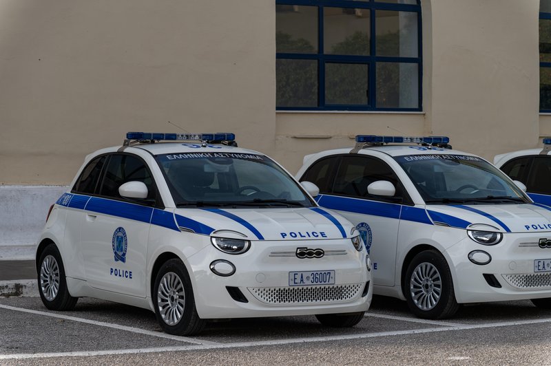 Grška policija - Fiat 500e