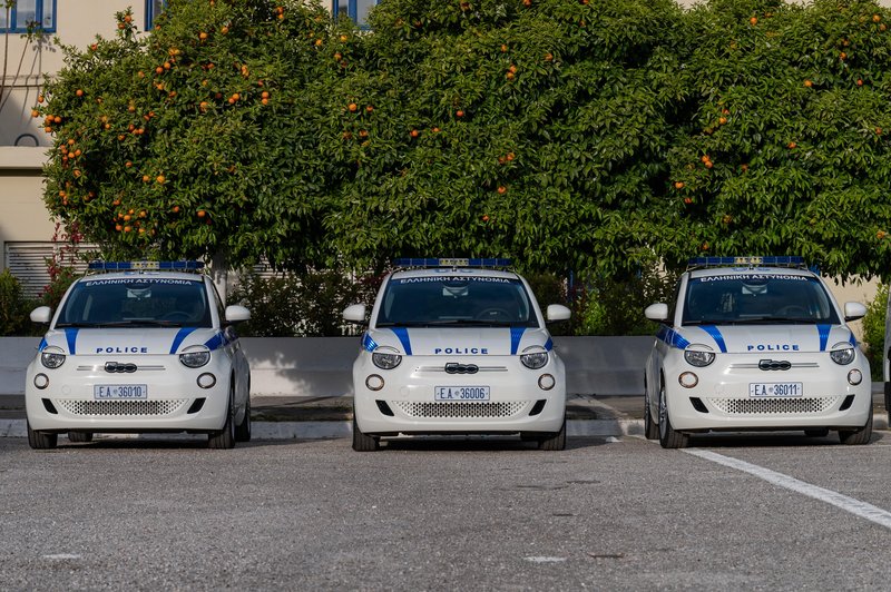 Grška policija - Fiat 500e