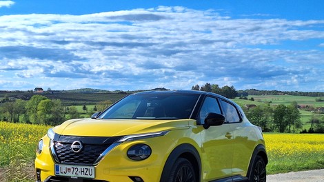 Test:  Nissan Juke HEV 143 N-Sport – Vrednost barvne lestvice