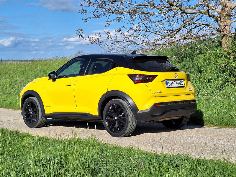 Test:  Nissan Juke HEV 143 N-Sport – Vrednost barvne lestvice