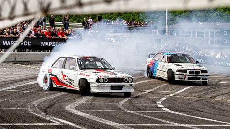 Nazaj na začetek, naprej v prihodnost: jubilejna drift dirka v Logatcu odprla novo ero slovenskega drifta