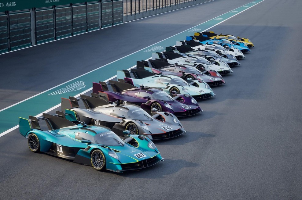 Britanska znamka bo izdelala le deset primerkov ekstremnega dirkalnika (foto: Aston Martin)