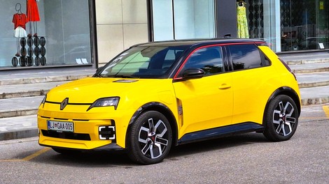 Test: Renault R5 E-Tech electric 110 kW - Z nasmehom v hišo slavnih