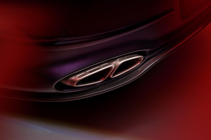 Bentley Akrapovič izpušni sistem