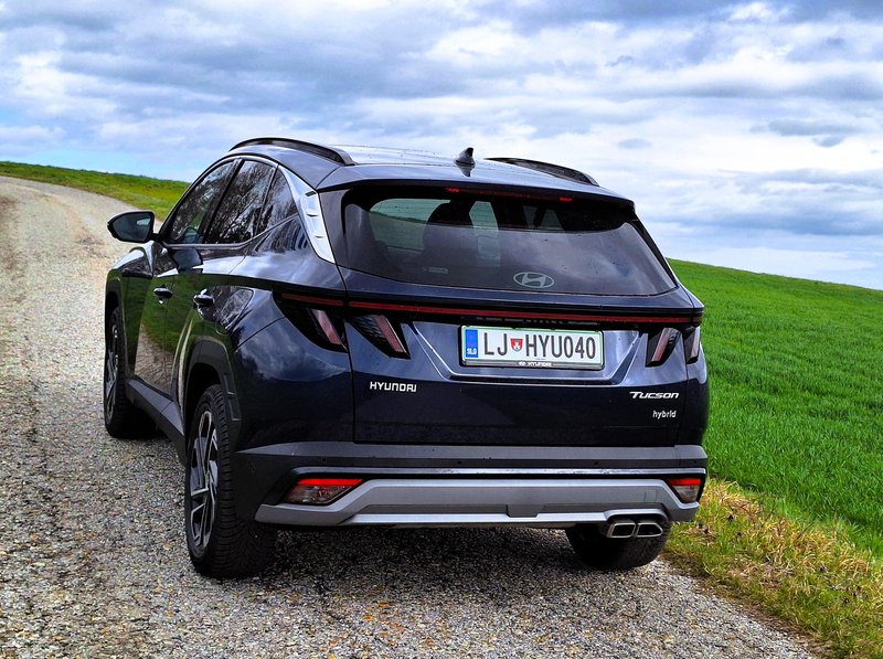 Test: Hyundai Tucson 1.6 T-GDI Hybrid Impression – Učinek pravega odmerka