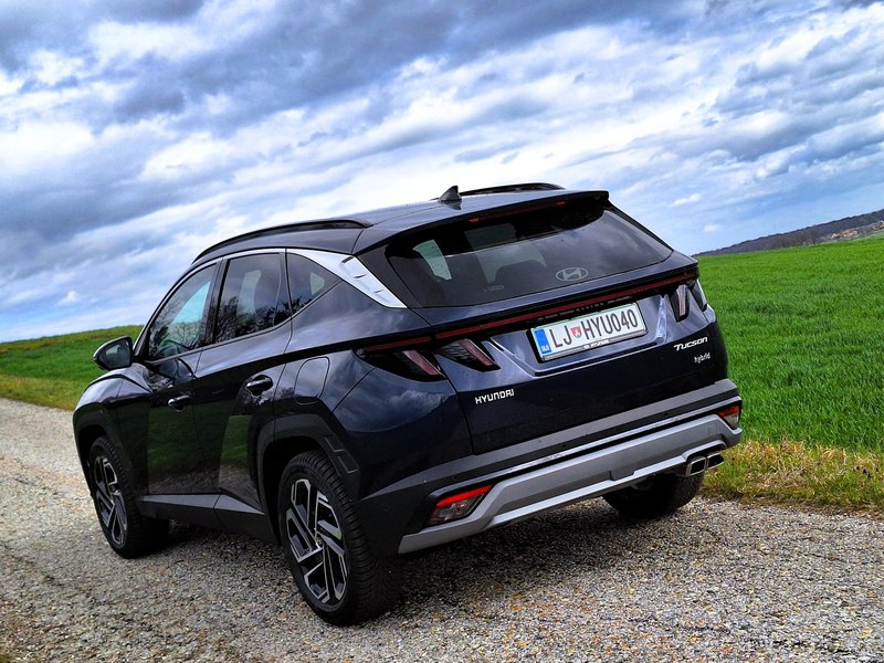 Test: Hyundai Tucson 1.6 T-GDI Hybrid Impression – Učinek pravega odmerka
