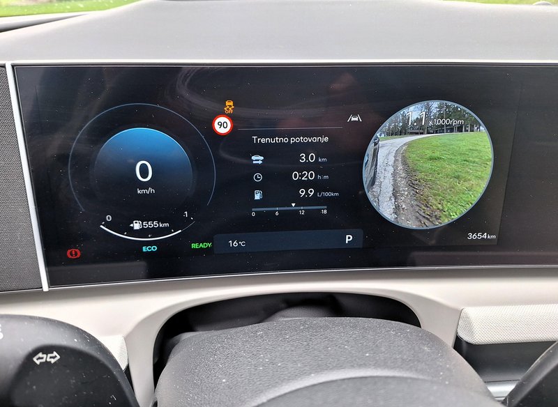 Test: Hyundai Tucson 1.6 T-GDI Hybrid Impression – Učinek pravega odmerka