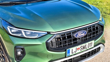Test: Ford Kuga 2.5 Hybrid AWD Active X  – Poti in stranpoti druge mladosti