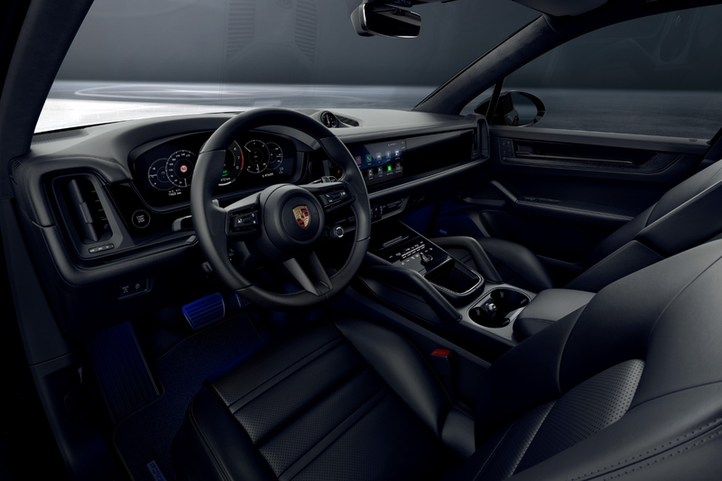 Serijsko z vsem, kar si želite: novi Cayenne Black Edition