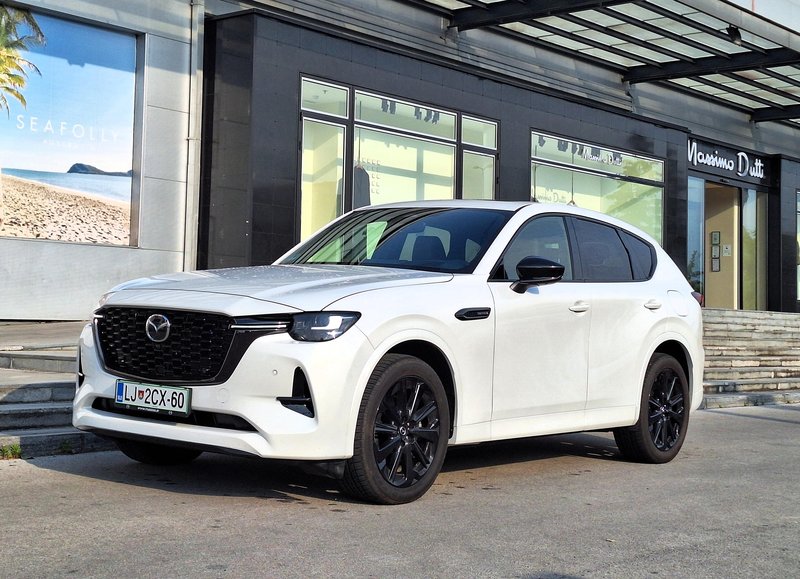 Test: Mazda CX-60 D254 8AT AWD Homura - Za lepotno kirurgijo še ni pravi čas