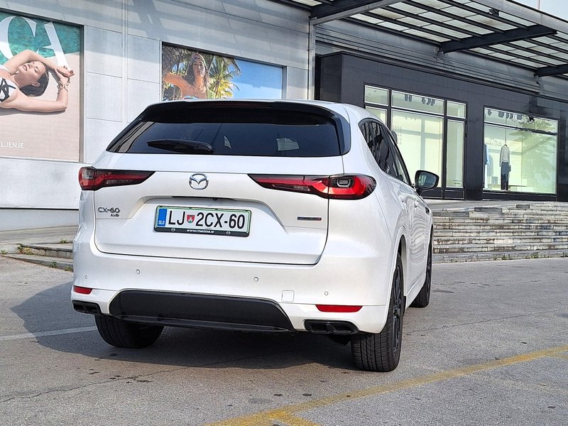 Test: Mazda CX-60 D254 8AT AWD Homura - Za lepotno kirurgijo še ni pravi čas