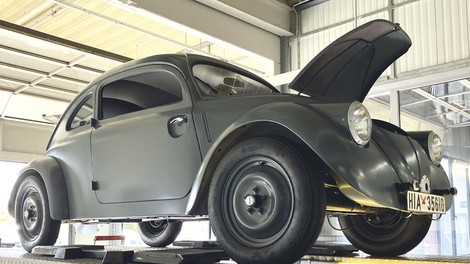 Prototip najstarejšega Volkswagnovega hrošča se vrača na ceste