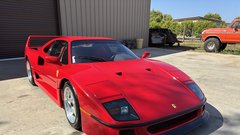 Ferrari F40 - dražba
