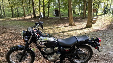 Vstajenje  -  test Kawasaki Meguro S1