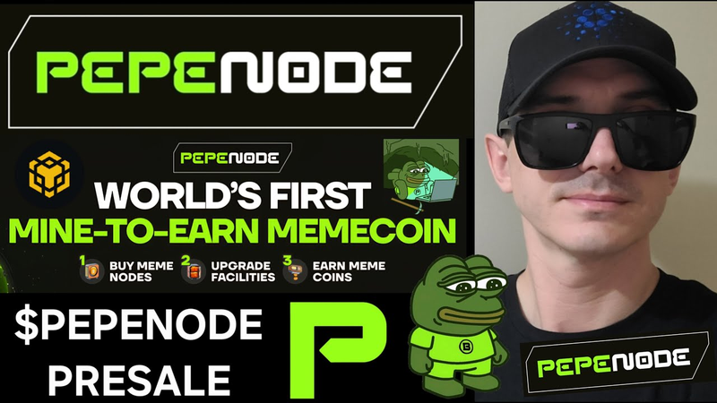 Novi Pepe (PepeNode) zbral 500.000 USD v predprodaji
