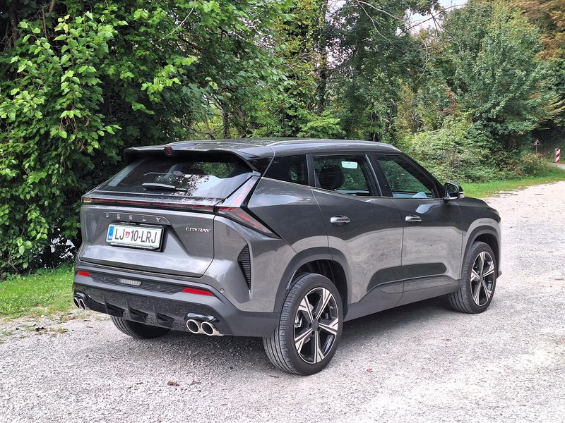 NOVO V SLOVENIJI: Geely Cityray – Zasijal je še tretji žarek