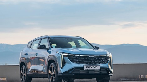 NOVO V SLOVENIJI: Geely Cityray – Zasijal je še tretji žarek