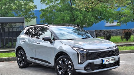 NOVO V SLOVENIJI: Kia Sportage – Ohranjanje dobre kondicije tudi z dizelskim motorjem