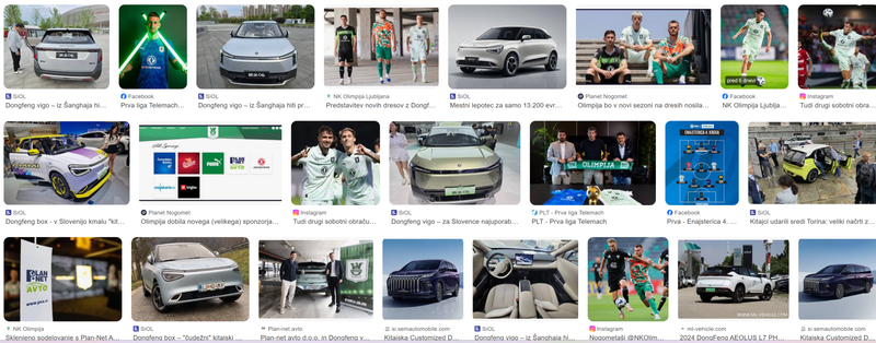 Tesla dominira z več kot 6.300 omembami: kitajski BYD ji sledi s polovico manj