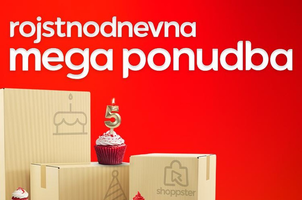 Shoppster praznuje 5 let na slovenskem trgu (foto: Shoppster)