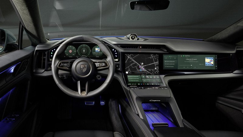 Porsche Cayenne Electric - notranjost