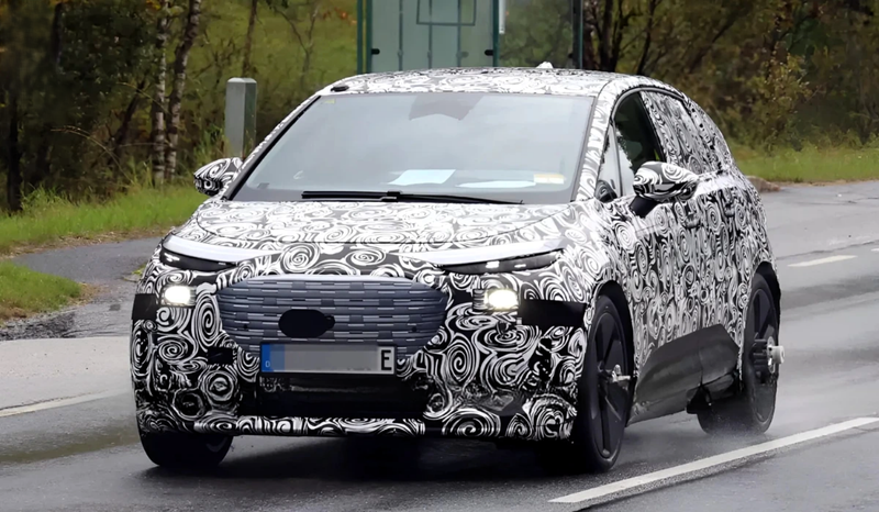 Delno razkritje kaže obrise novega vstopnega Audijevega modela A2 e-tron