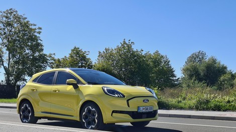 Test: Ford Puma Gen-E - Navihano navit(je) divje mačke