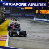VN Singapurja Russellu, McLaren že konstruktorski prvak