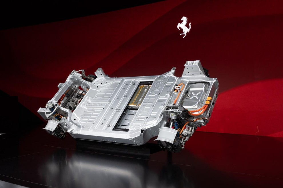 Ferrari Elettrica - tehnične podrobnosti