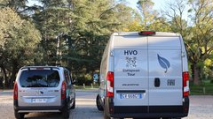 Dostavnika na rastlinsko olje na raziskovalni turneji po Evropi