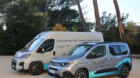 Dostavnika na rastlinsko olje na raziskovalni turneji po Evropi