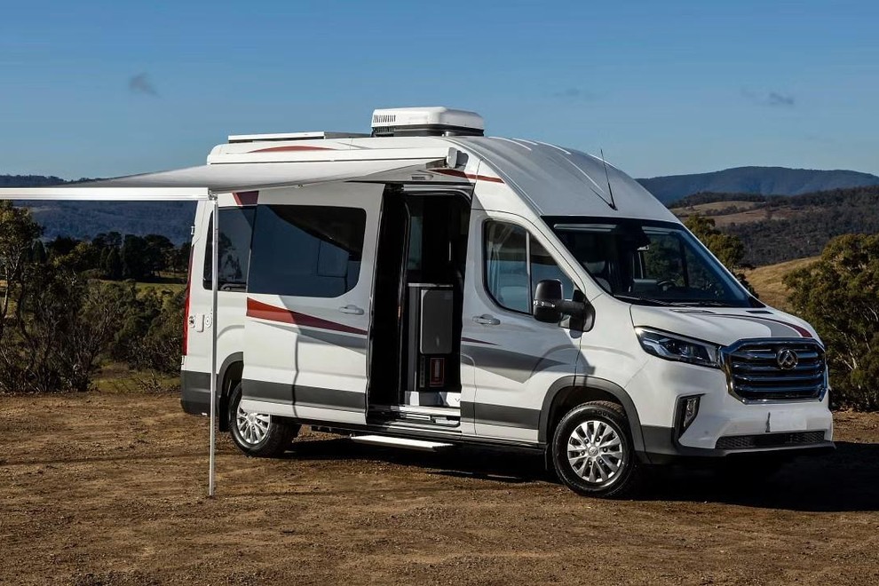 Kitajski avtodom za varčne na osnovi Maxusovega dostavnika