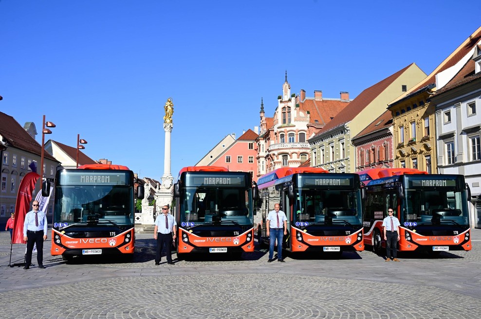 Novi mariborski avtobusi so nekaj posebnega. Preverite, kaj vse se obeta v štajerski prestolnici (foto: Marprom/Facebook)
