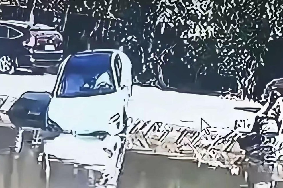 Samodejno parkiranje ... naravnost v vodo! (VIDEO) (foto: Weibo)