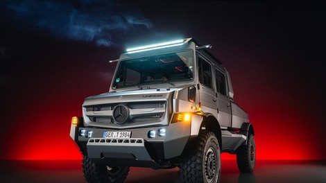 Luksuzna preobrazba kot darilo za rojstni dan vsestranskemu Unimogu