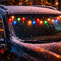 Naj se praznično blešči, a ne na avtomobilu