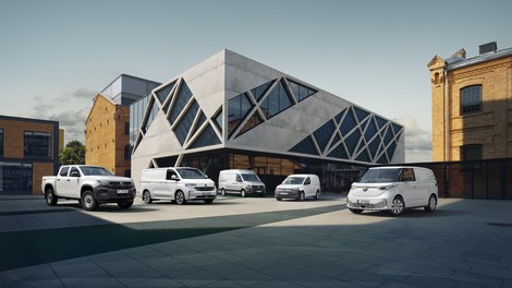 Volkswagnu gre očitno dobro, vsaj pri gospodarskih vozilih