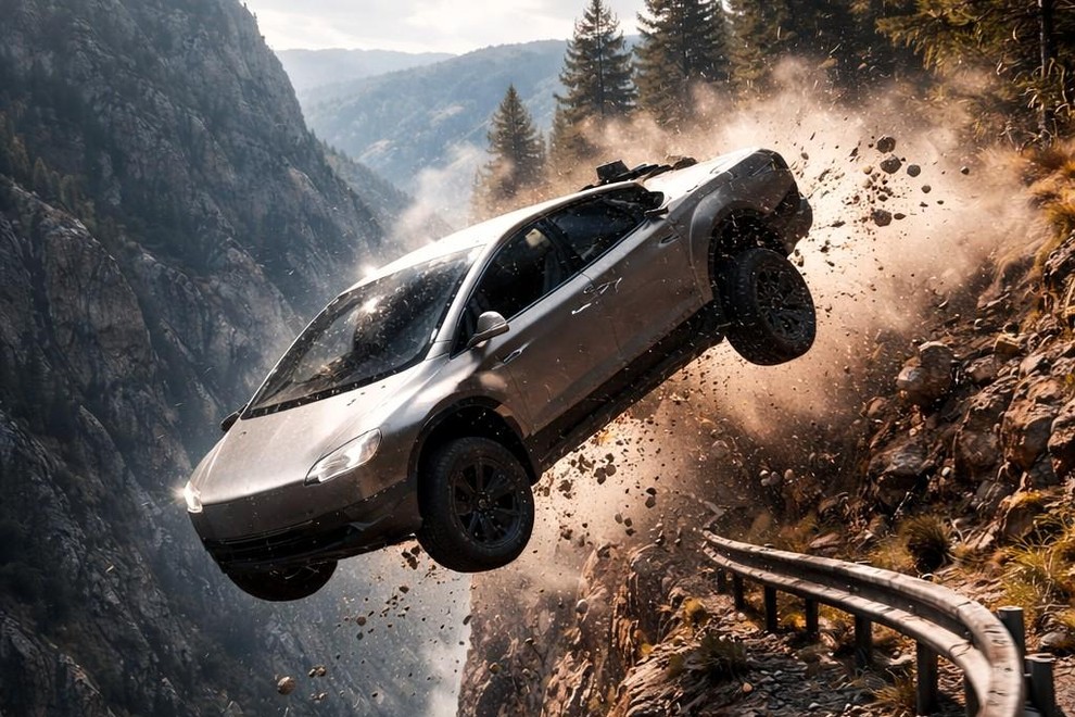 Teslin paradni konj se spotika in ima še druge »zdravstvene« težave