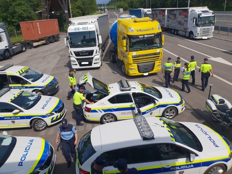 Policisti v ponedeljek spet v akciji, kdo bo tokrat pod drobnogledom?