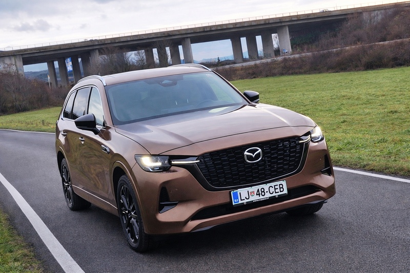 Test: Mazda CX-80 D254 8AT AWD Homura Plus - Kaj še preostane gosposki druščini?