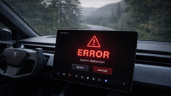 Cybertruck je pustil priklopljen na vtičnico in odšel na počitnice. Po vrnitvi pa…