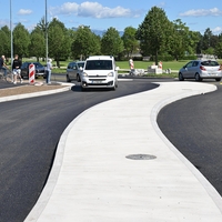 Ljubljanska občina prenovila rondo, a je ta že izziv za voznike: "To predstavlja nevarnost tako za pešce kot kolesarje ..."