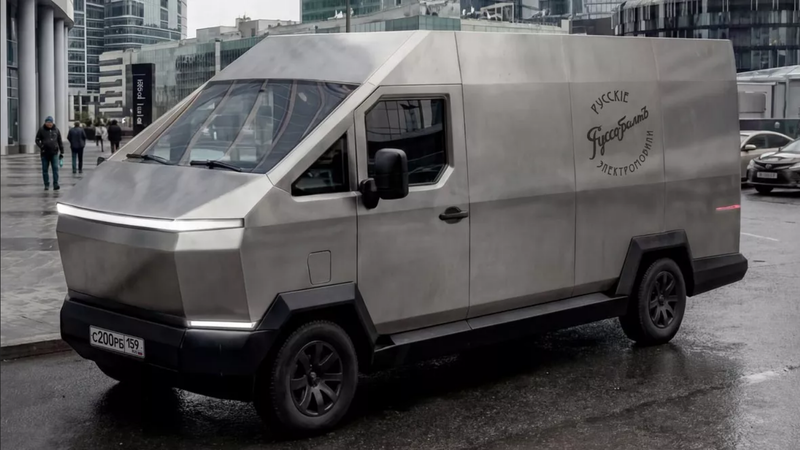 Rusko zagonsko podjetje je prehitelo Teslo in izdelalo nerjaveči električni dostavnik